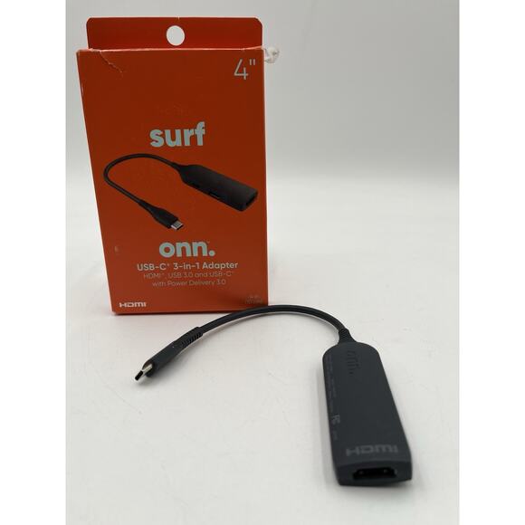 Surf Onn USB 3-in-1 Adapter - Picture 1 of 5